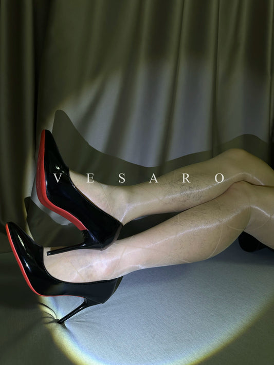 AURORA-NET 2.0 / Men's Glossy Diamond Net Pantyhose