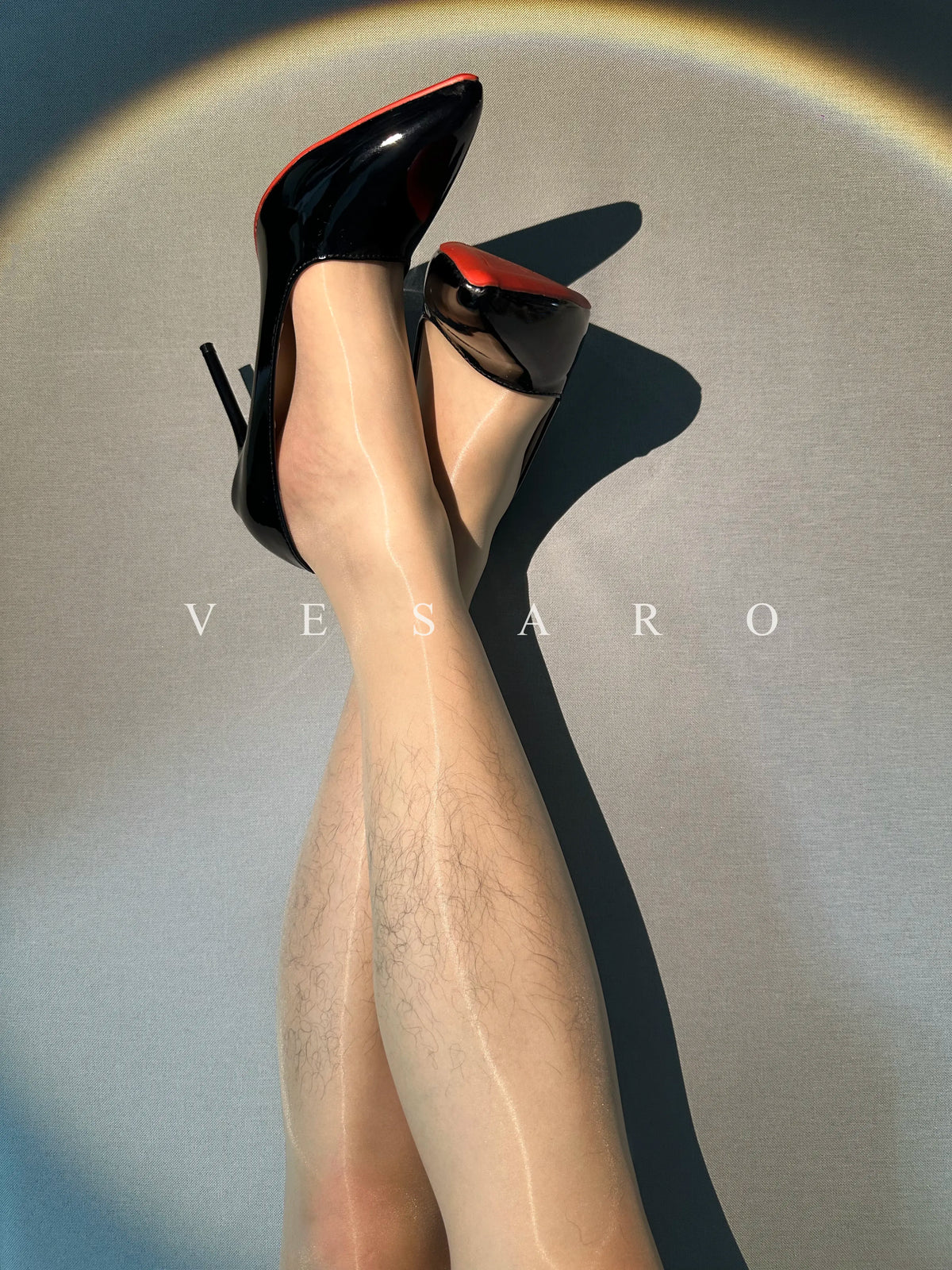 AURORA-PURE / Nude / Men‘s Essential Shiny Tights Pantyhose